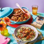 Lamb tagine and couscous