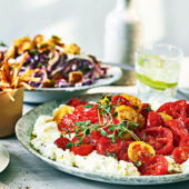 Roast tomato platter