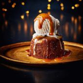 Mini banoffee puddings