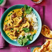 Three-mushroom curry