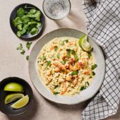 Thai green prawn risotto