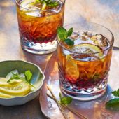 Blueberry mint julep