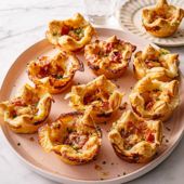 Croque monsieur puffs