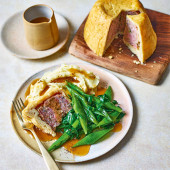 Norfolk plough pudding