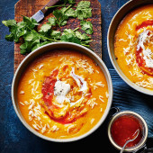 Winter roots mulligatawny 