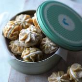 Lavender and orange shortbreads