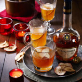 Courvoisier spiced apple warmer