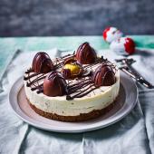 Kinder Egg cheesecake 