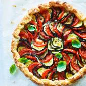 Italian veggie tart 