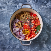 Spiced tomato chutney