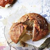 Seeded overnight no-knead loaf