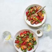 BLT panzanella salad