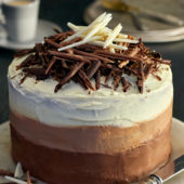 Sponsored: Chocolate ombré cake from Menier