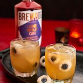 Eyeball gin punch from BrewDog