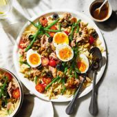 Tuna niçoise orzo