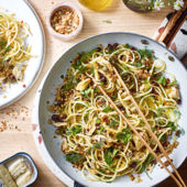 Sicilian-inspired pantry pasta