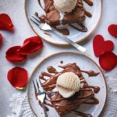 Chocolate brownie pudding