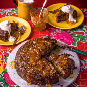 Sticky hoisin parkin