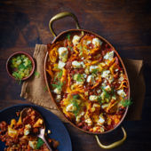Reader recipe: Harissa 'lasagne' with feta