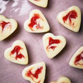 Strawberries and cream fudge
