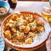 Pecorino polenta fritta