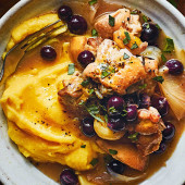 Spezzatino all'uva (grape stew)