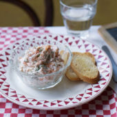 Salmon rillettes