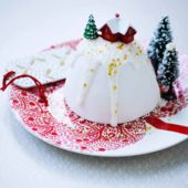 Christmas mug cake