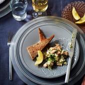 Hot smoked trout pâté