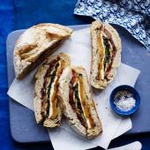 Italian-style picnic loaf