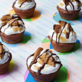 S’mores cupcakes
