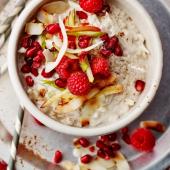 Overnight coconut oats