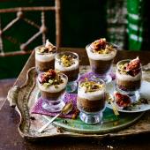 Mont Blanc trifle pots