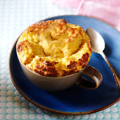 Roasted pumpkin and sage soufflé
