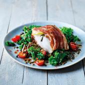 Tom Daley's cod and lentils