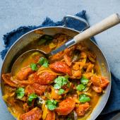 Fresh tomato curry