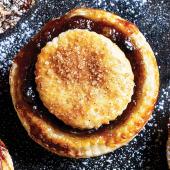 Clementine and cinnamon mince pies