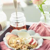 Apple pie overnight oats