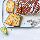 Mango & lime yogurt loaf