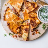 Chipotle beef quesadillas 