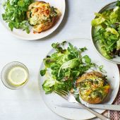 Smoked haddock-stuffed spuds