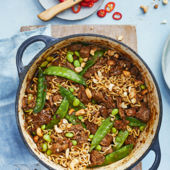 5-spice beef and noodle one-pot  