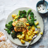 Trout with a gremolata crumb