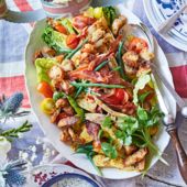 Coronation chicken-style salad