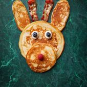 Rudolph pancakes