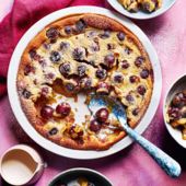 Cherry clafoutis