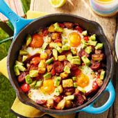 Chorizo breakfast hash