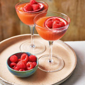 Pink passion martini