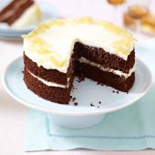 Gorgeous ginger and chocolate cake