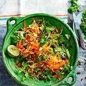 Zingy carrot salad